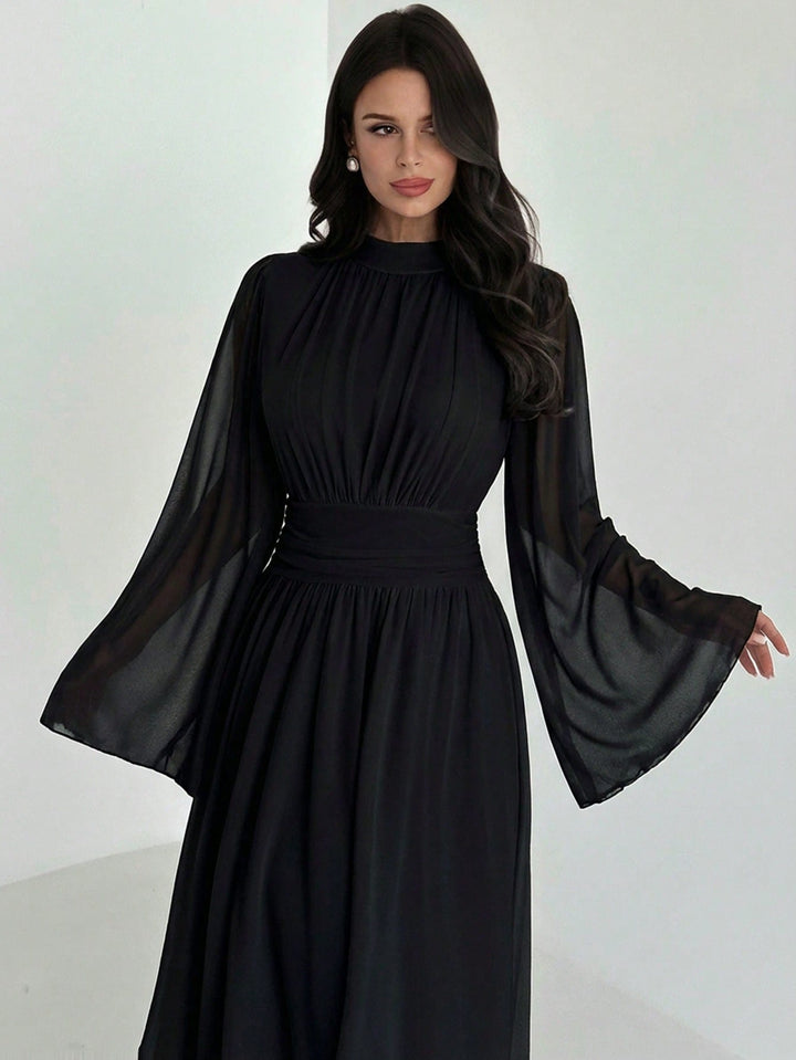 SHEIN maxi ruha, fekete