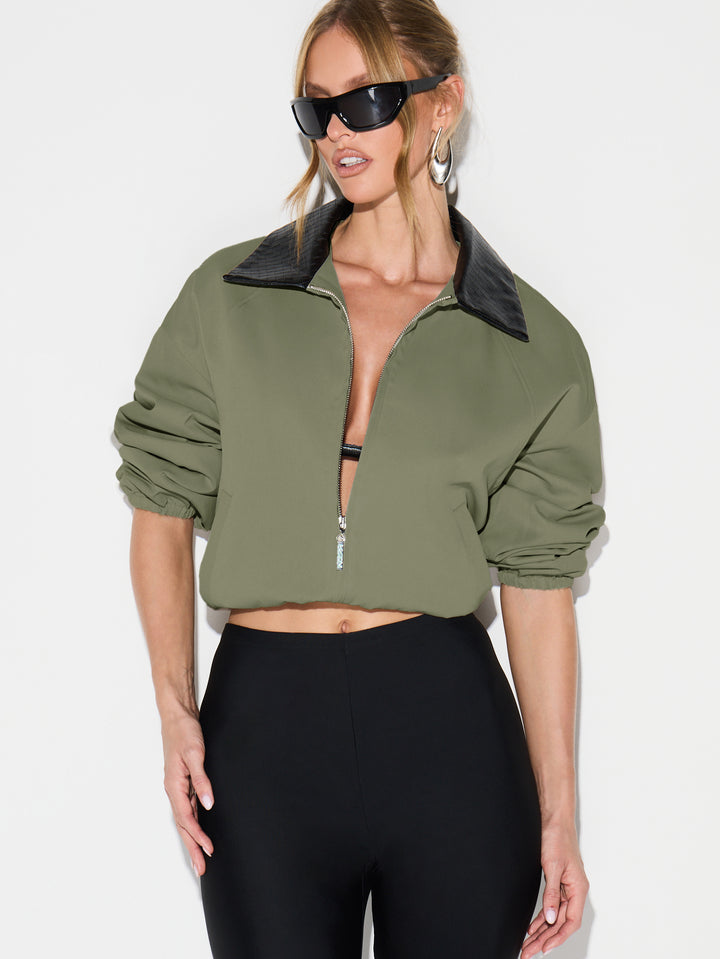SHEIN kabát, khaki