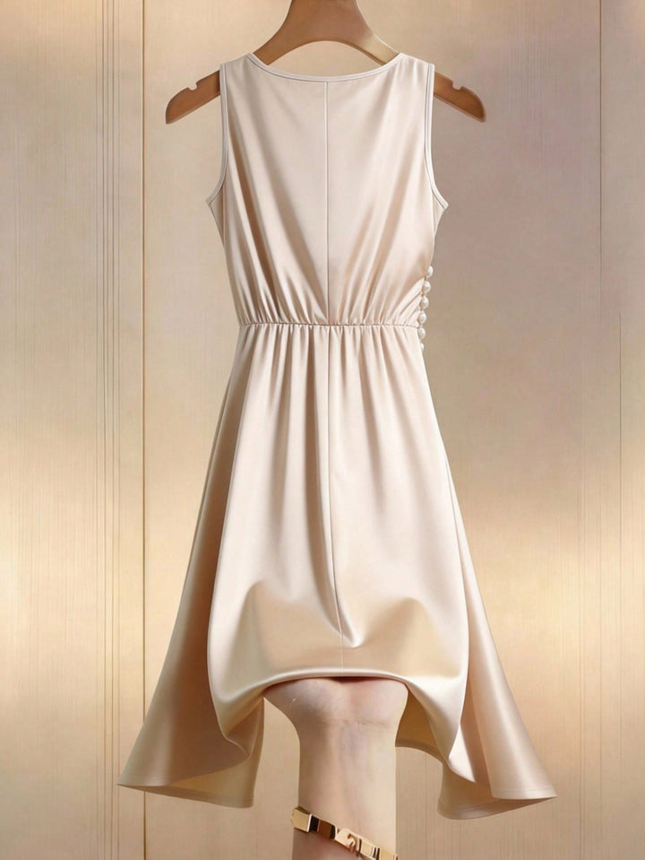 Rochie maxi SHEIN, auriu