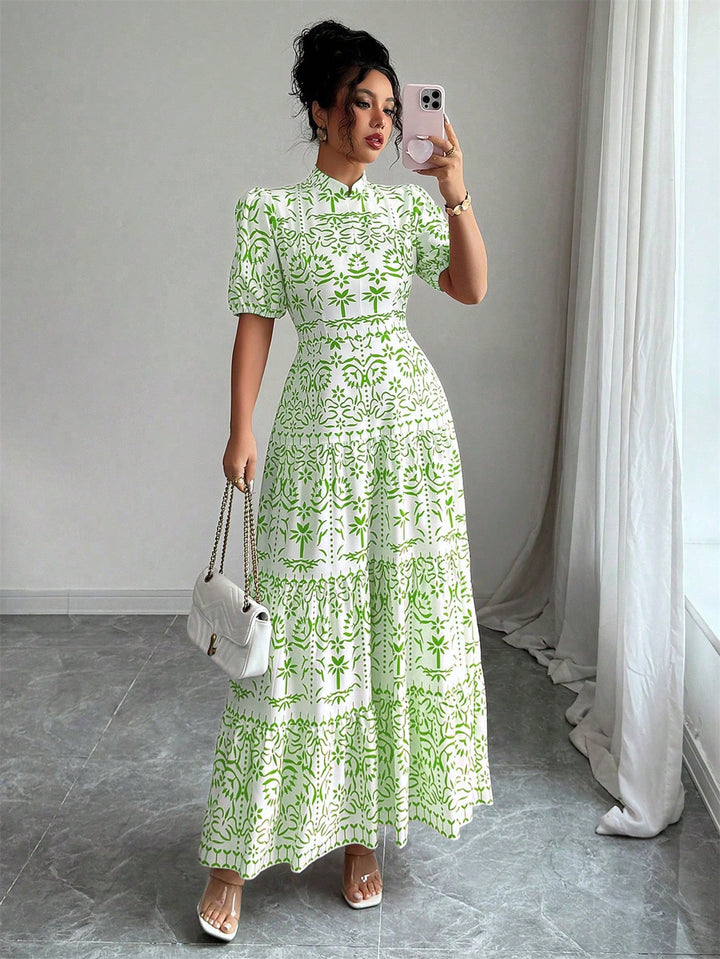 SHEIN maxi ruha, zöld