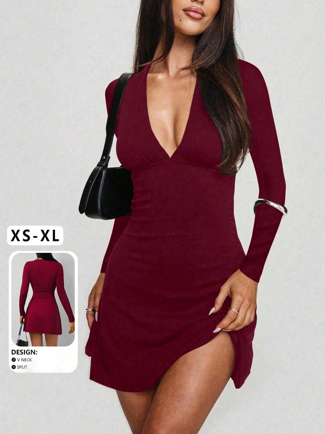 Rochie mini SHEIN, roșu