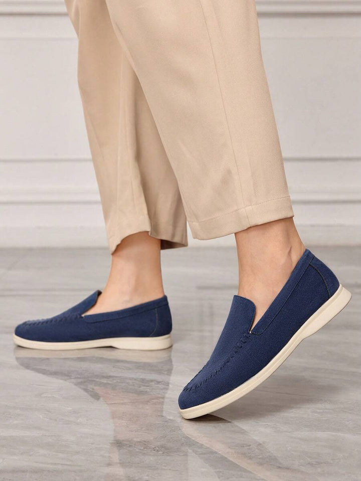 Mocasini SHEIN, albastru