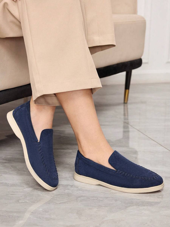 Mocasini SHEIN, albastru
