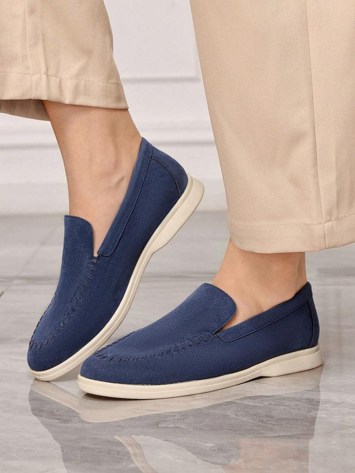 Mocasini SHEIN, albastru