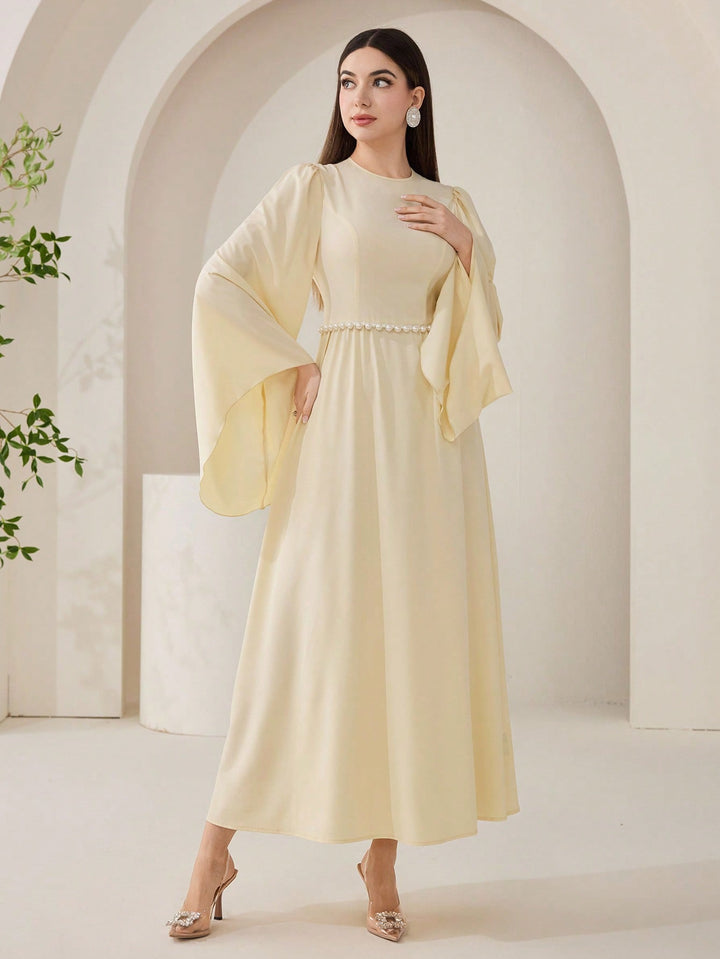 SHEIN maxi ruha, sárga