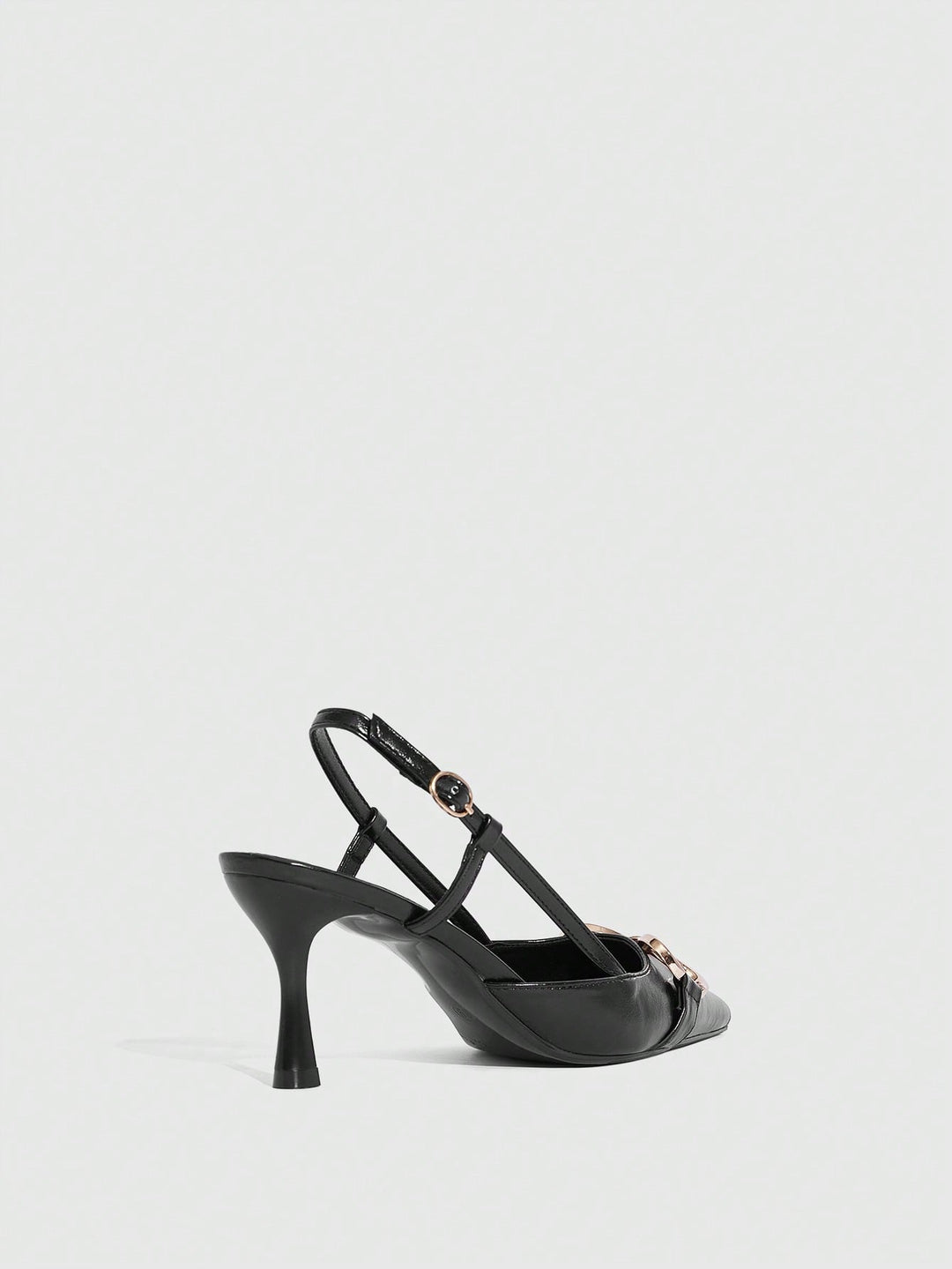 Pantofi cu toc SHEIN, negru