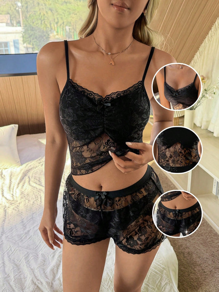 SHEIN pizsama szett, fekete
