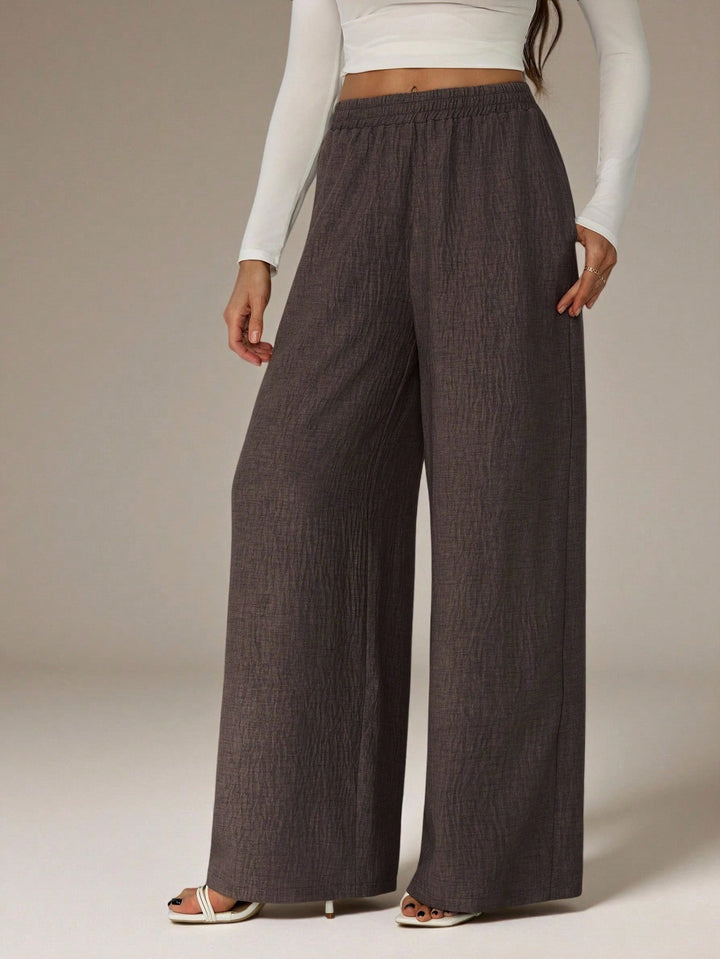 Pantaloni SHEIN, maro