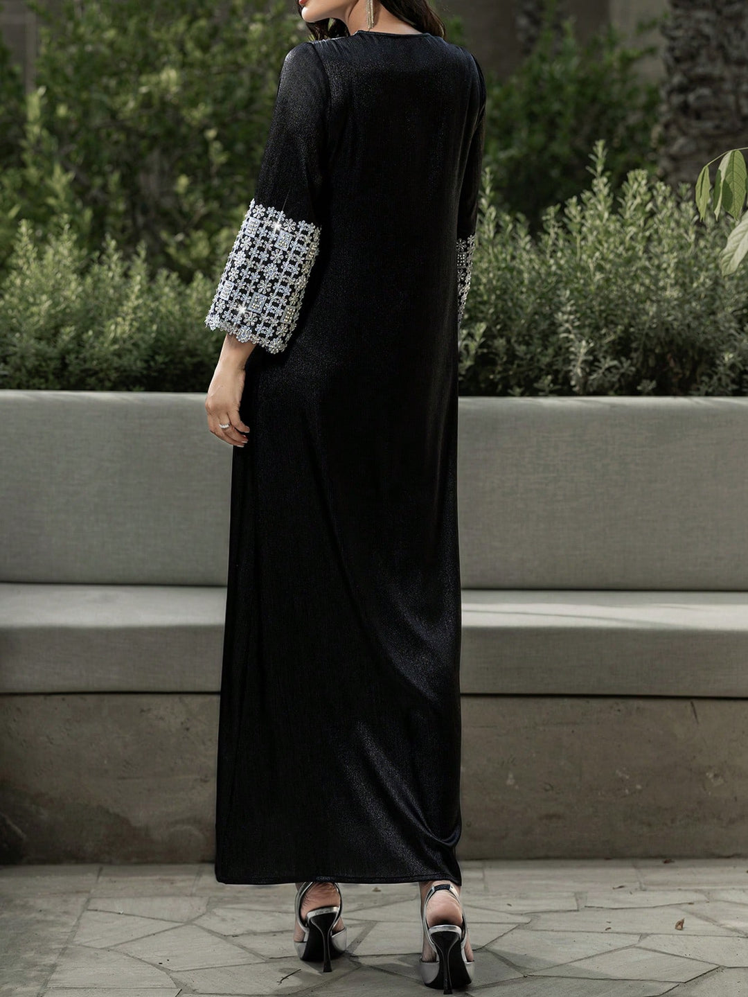 Rochie maxi SHEIN, negru