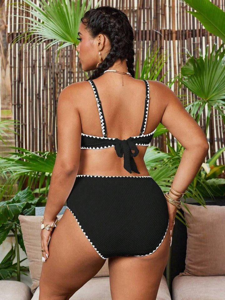 Costum de baie SHEIN, negru