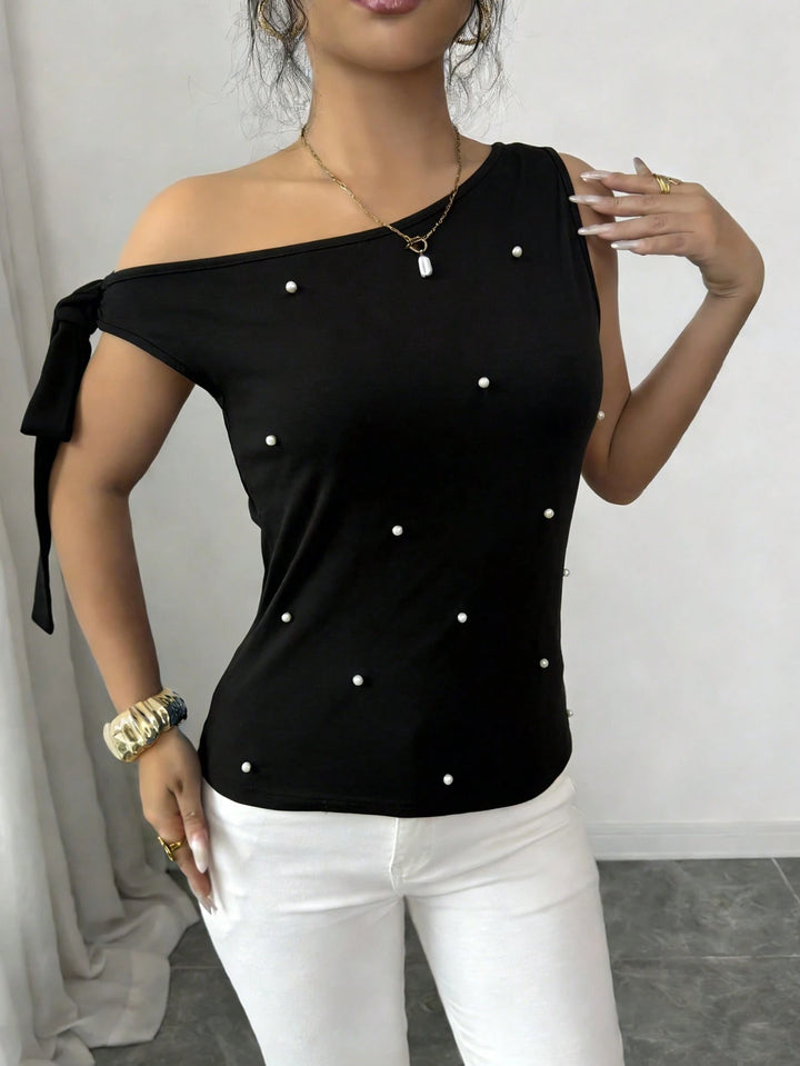 Top SHEIN, negru