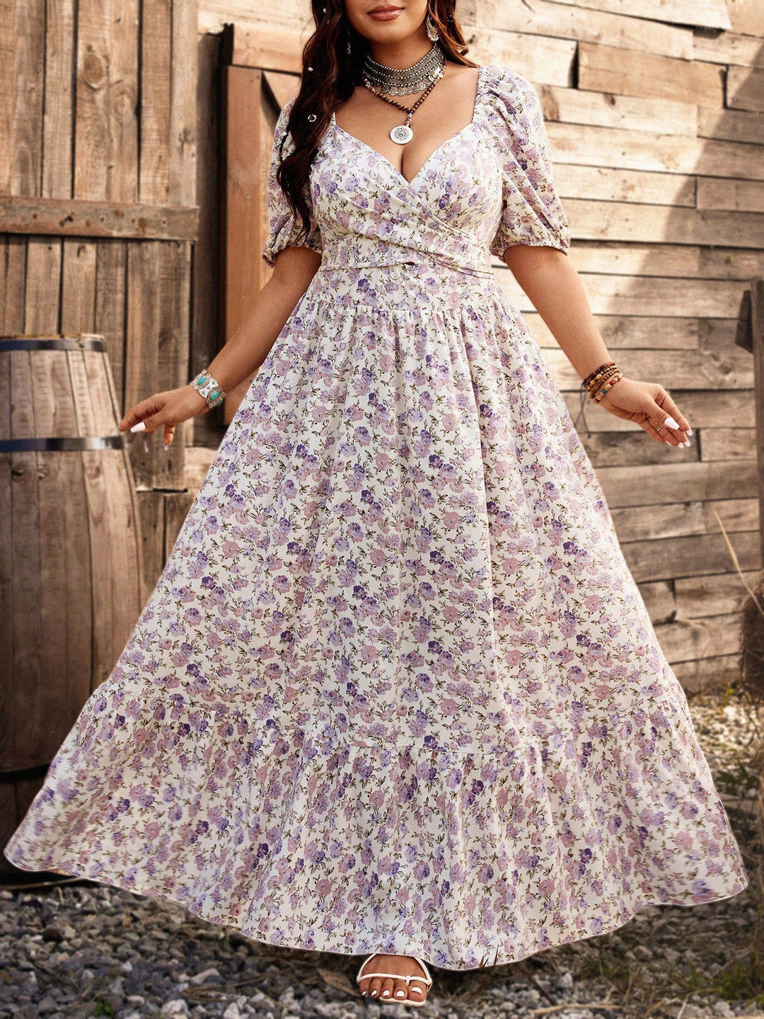 Rochie SHEIN, mix culori