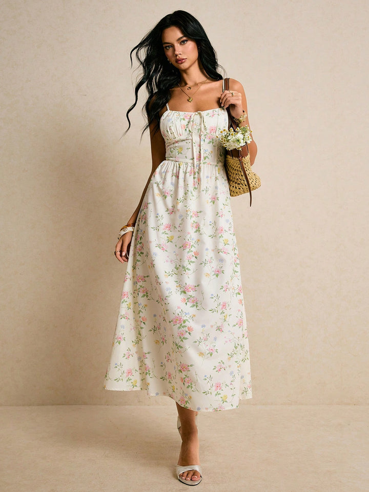 Rochie maxi SHEIN, mix culori