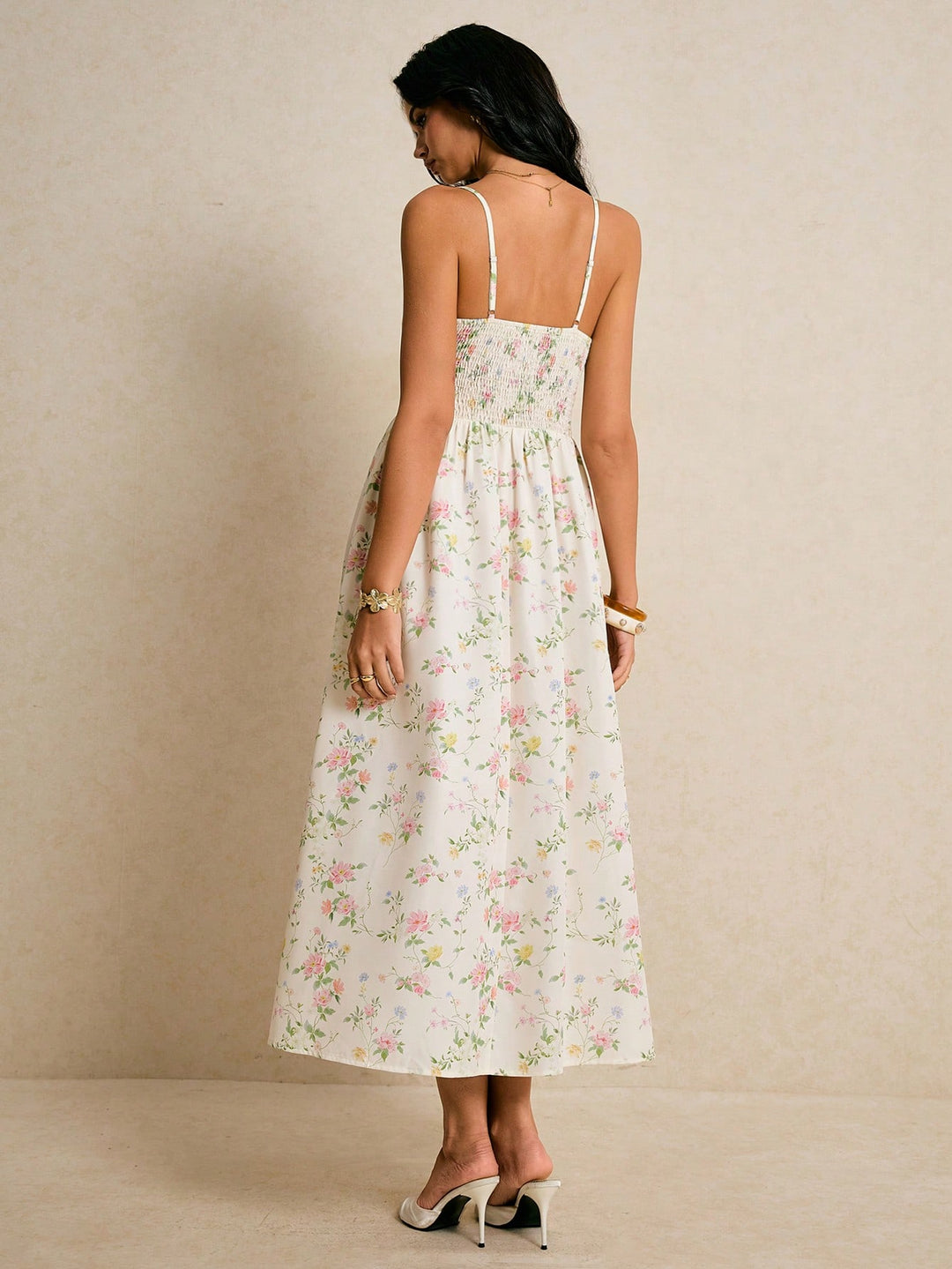 Rochie maxi SHEIN, mix culori