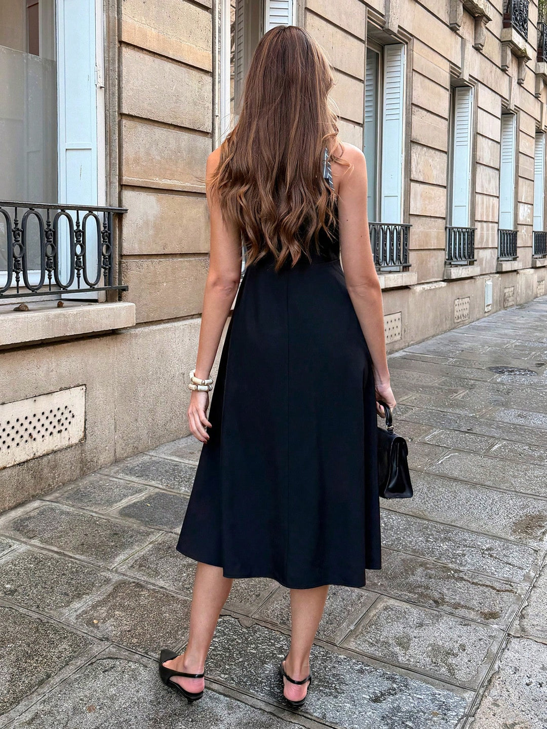 Rochie midi SHEIN, mix culori