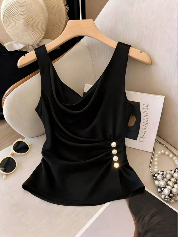 SHEIN top, fekete