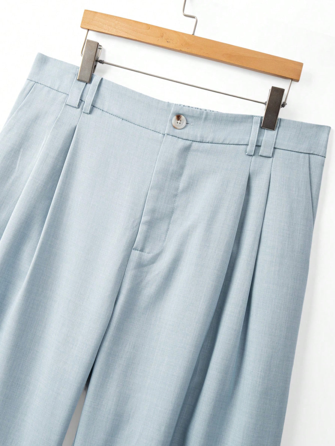 Pantalon de costum SHEIN, albastru