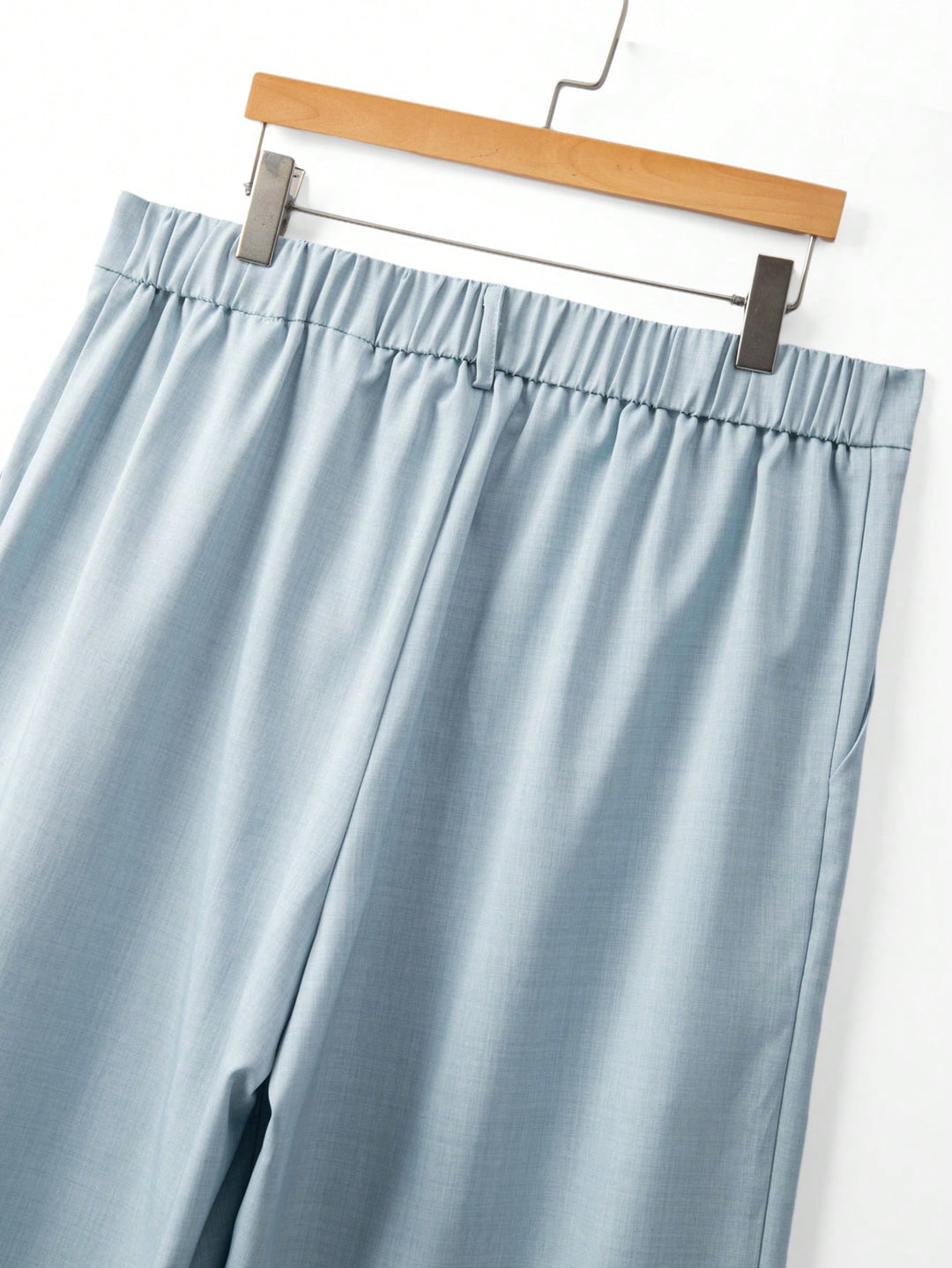 Pantalon de costum SHEIN, albastru