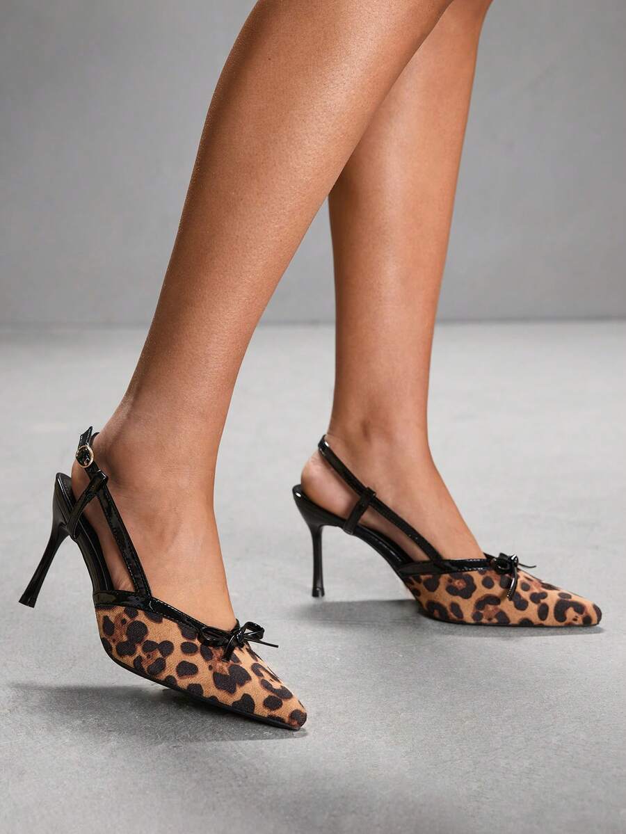 Pantofi cu toc SHEIN, mix culori