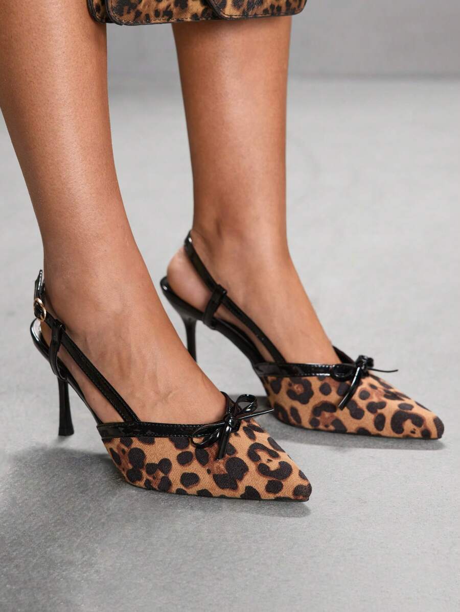 Pantofi cu toc SHEIN, mix culori