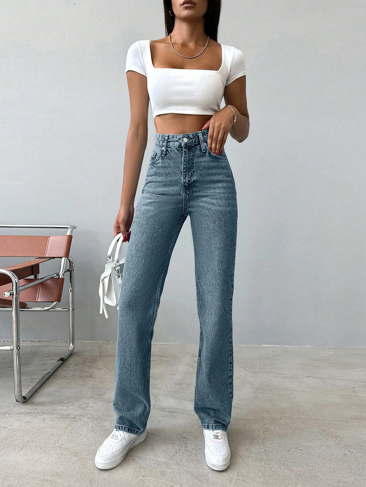 Jeans SHEIN, albastru