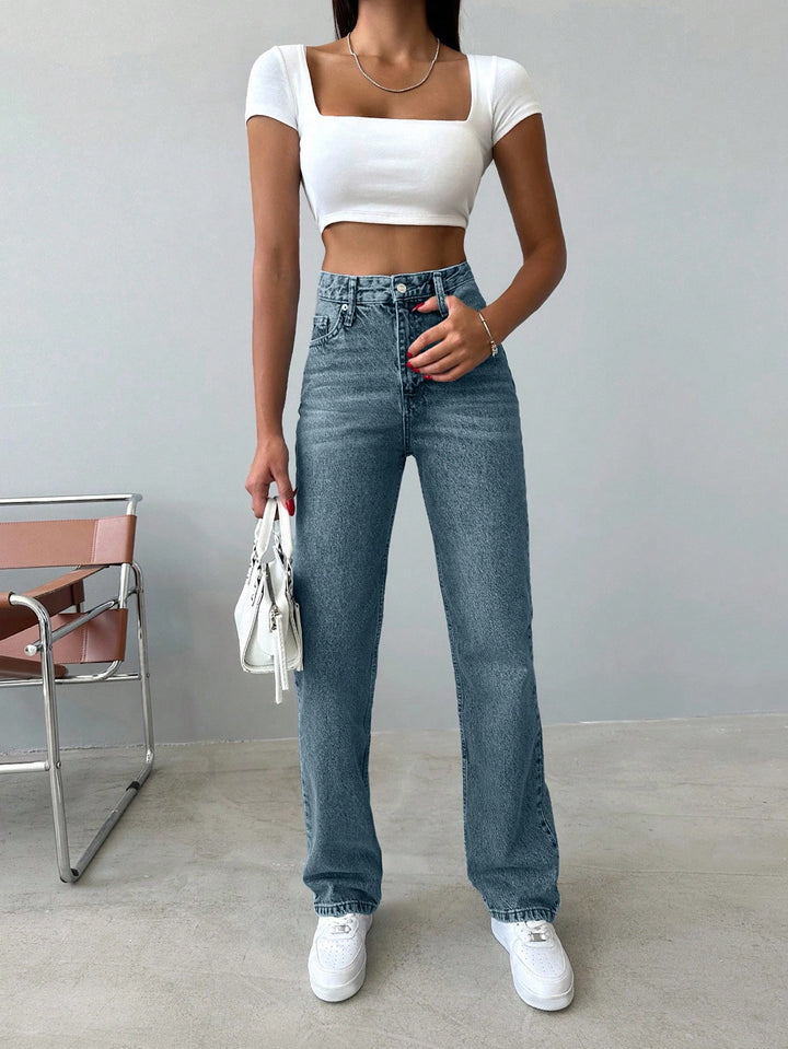 Jeans SHEIN, albastru