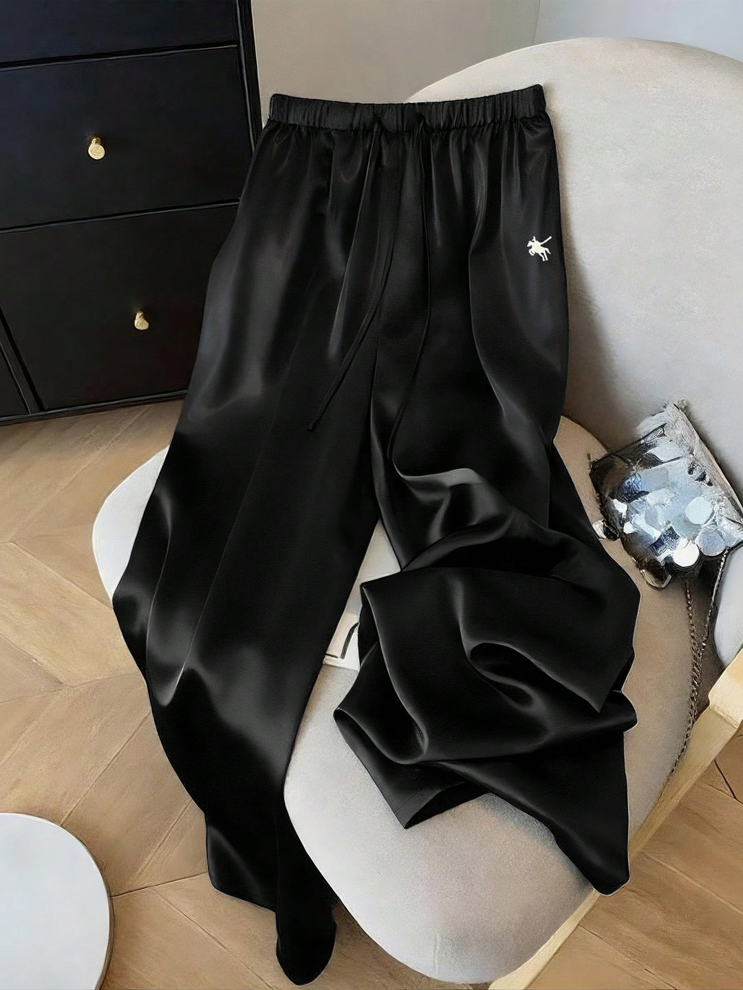 Pantaloni SHEIN, negru