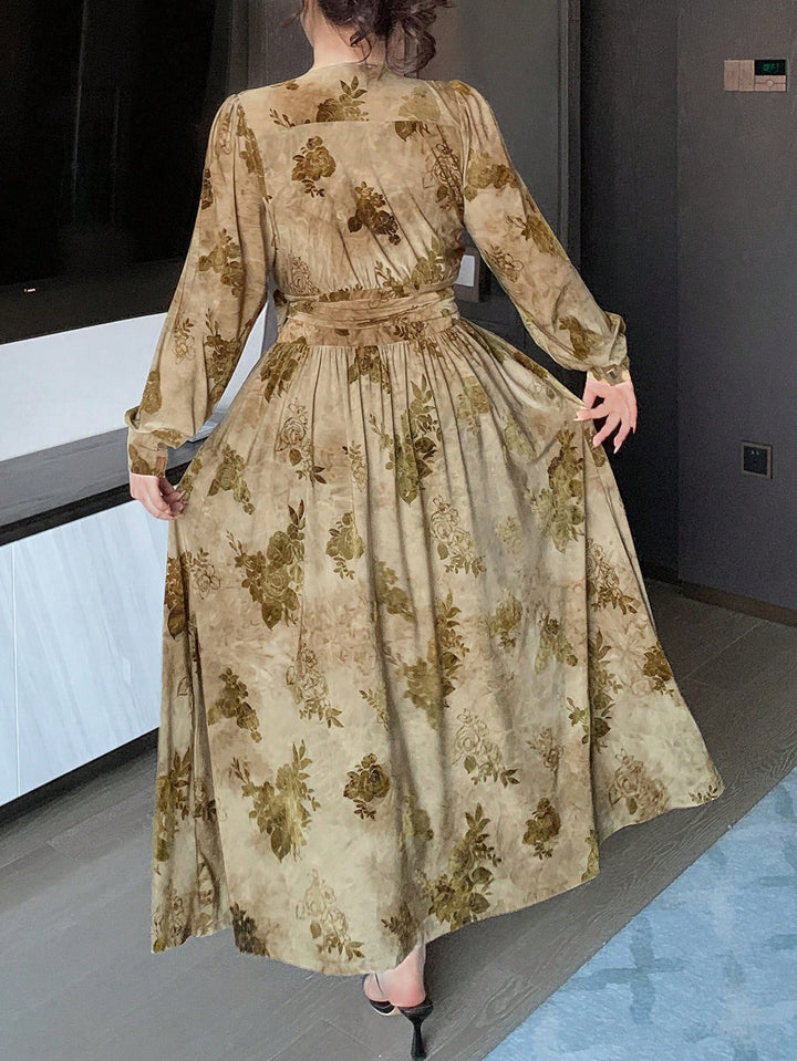 SHEIN Maxi ruha, khaki