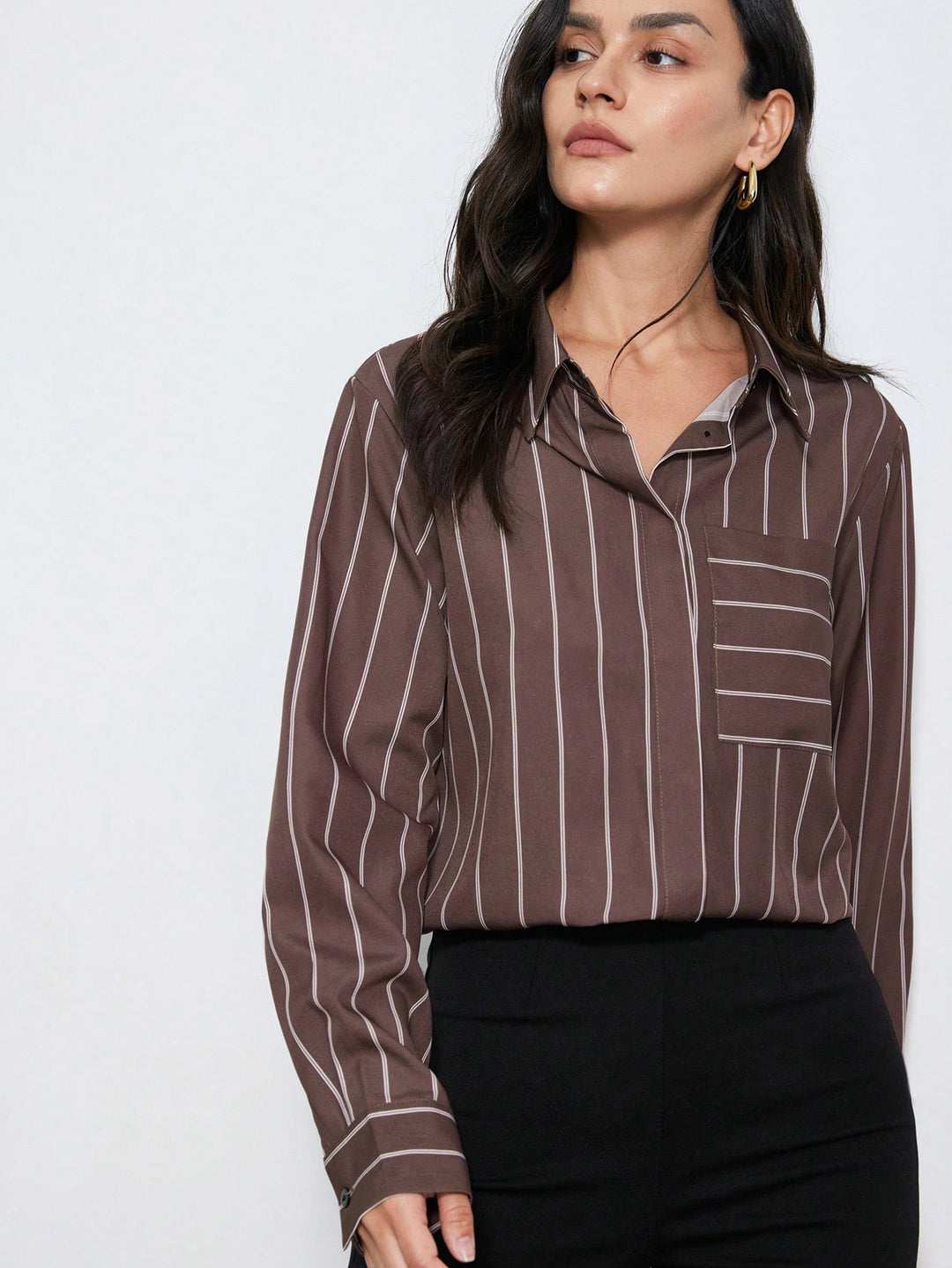 Bluza SHEIN, maro
