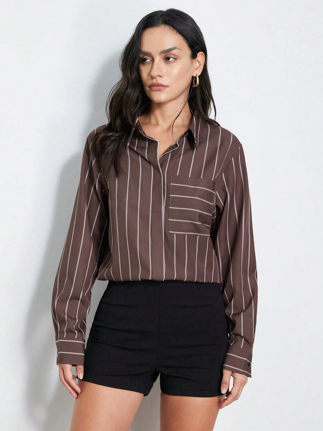 Bluza SHEIN, maro