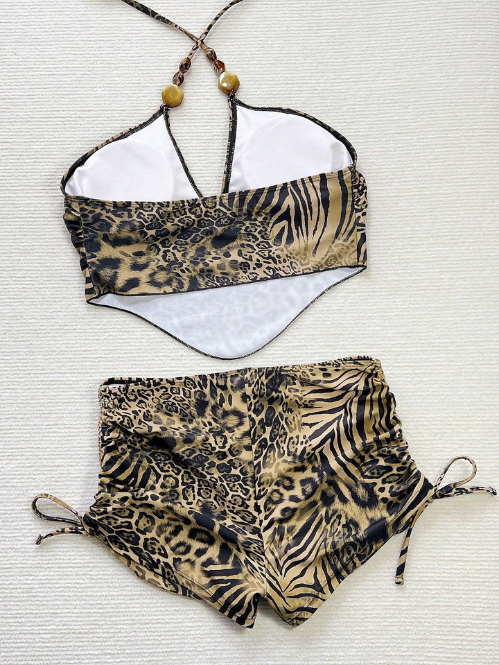 Costum de baie SHEIN, mix culori
