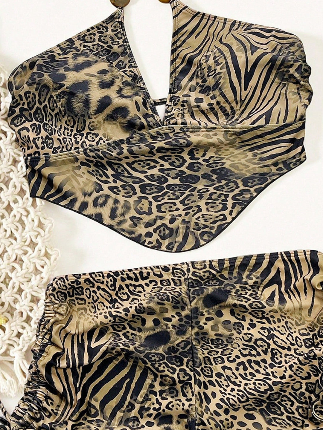 Costum de baie SHEIN, mix culori