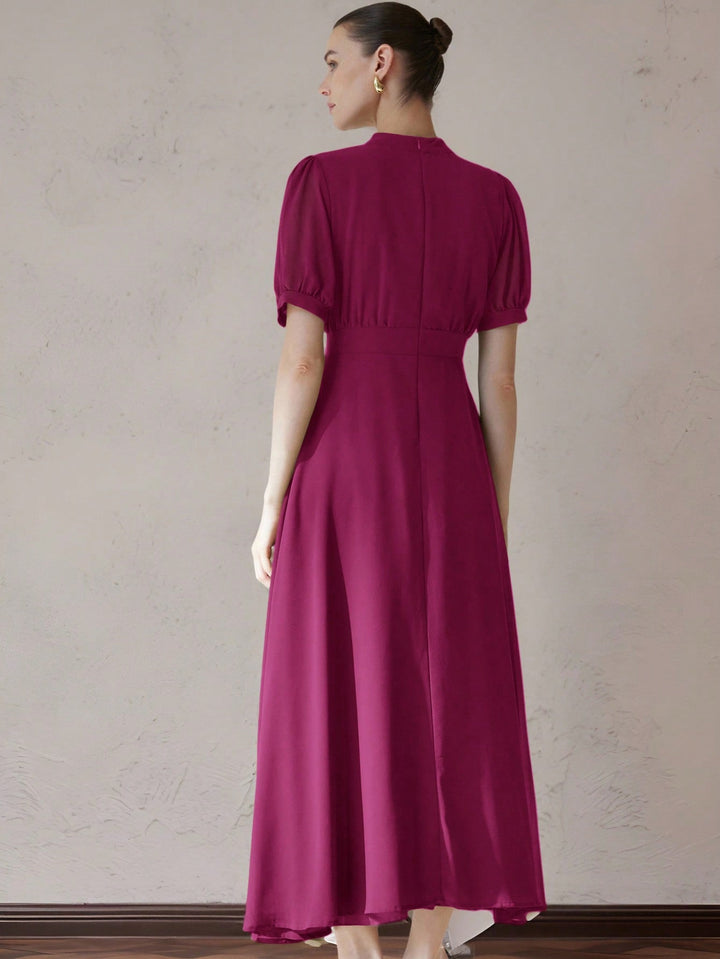 Rochie maxi SHEIN, vișiniu