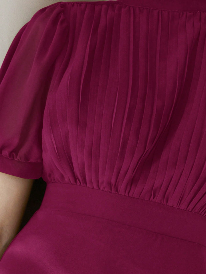 Rochie maxi SHEIN, vișiniu