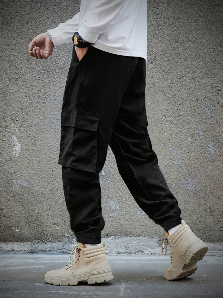 Pantaloni SHEIN, negru