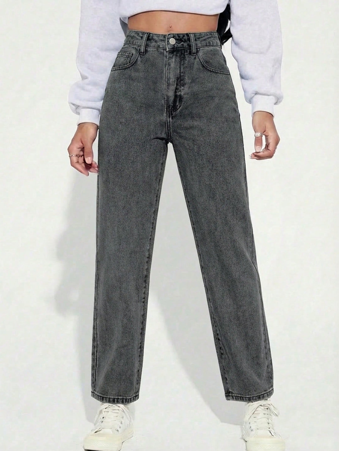 Jeans SHEIN, gri