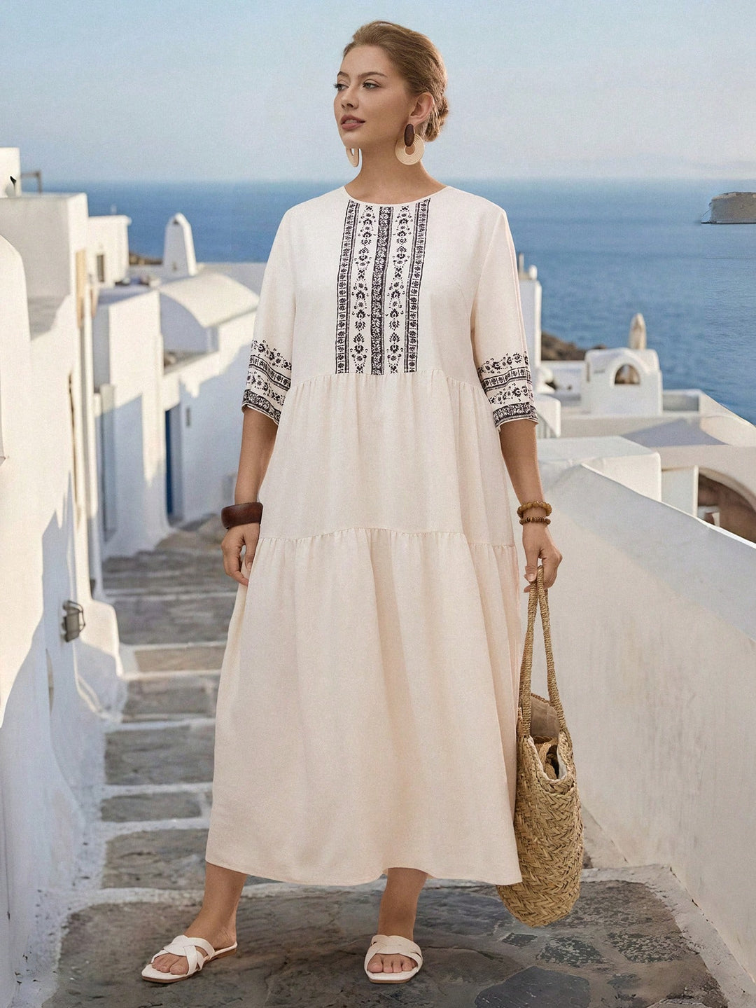 Rochie SHEIN, bej