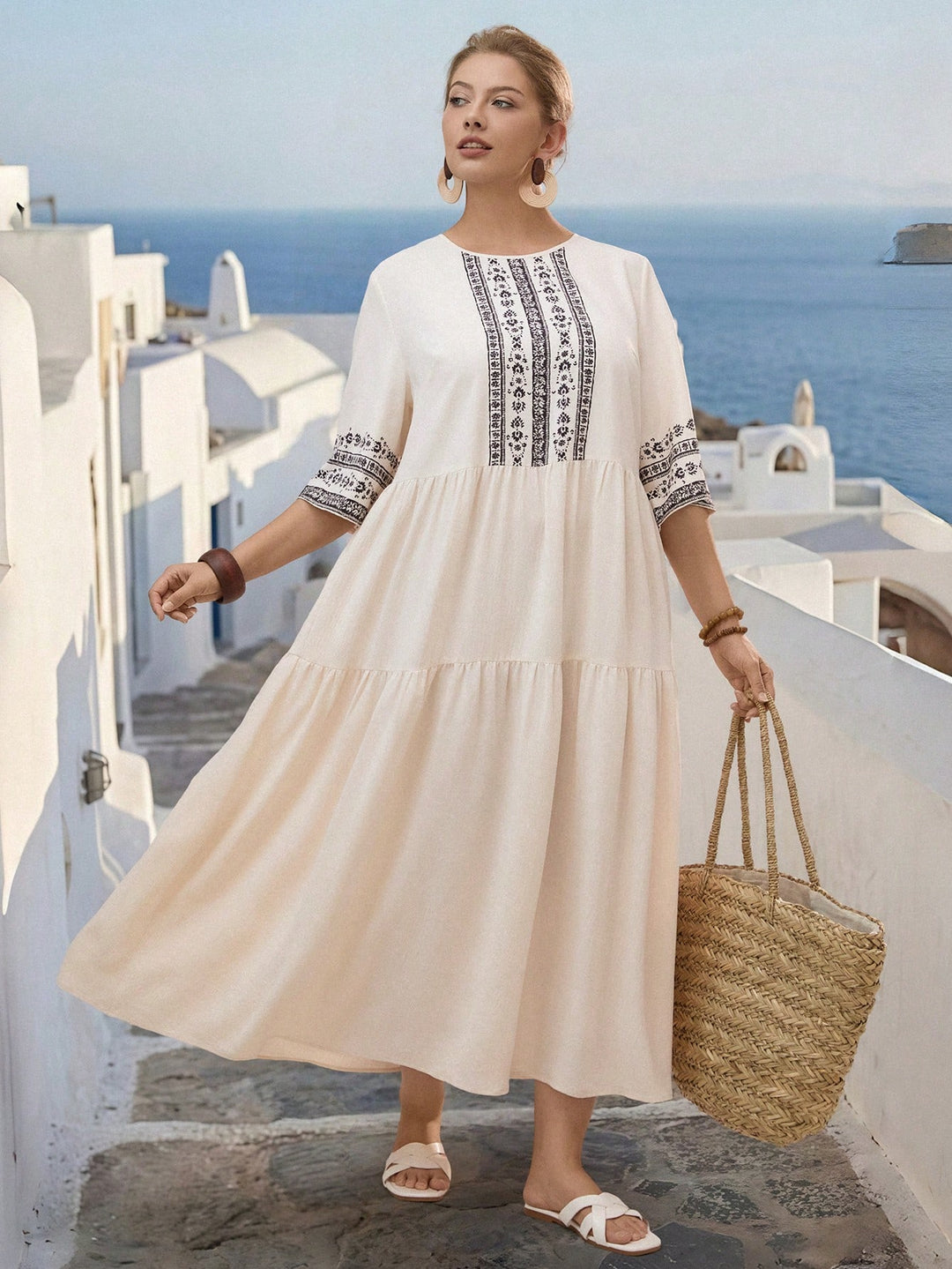 Rochie SHEIN, bej