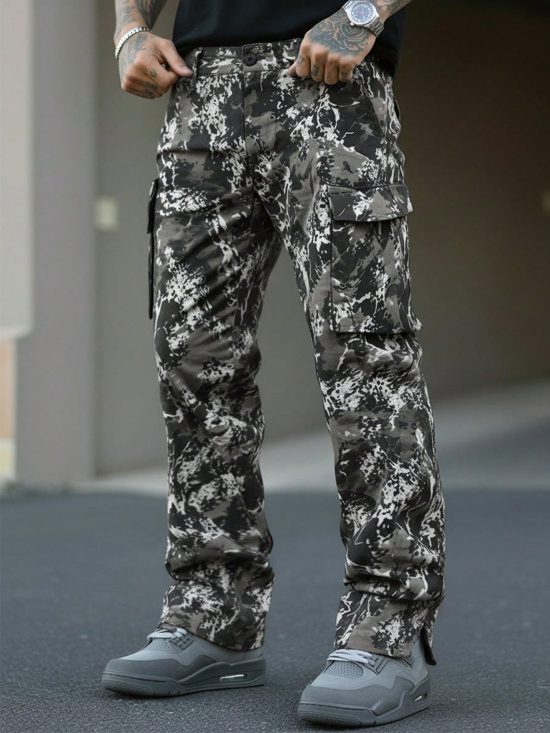 Pantalon SHEIN, gri