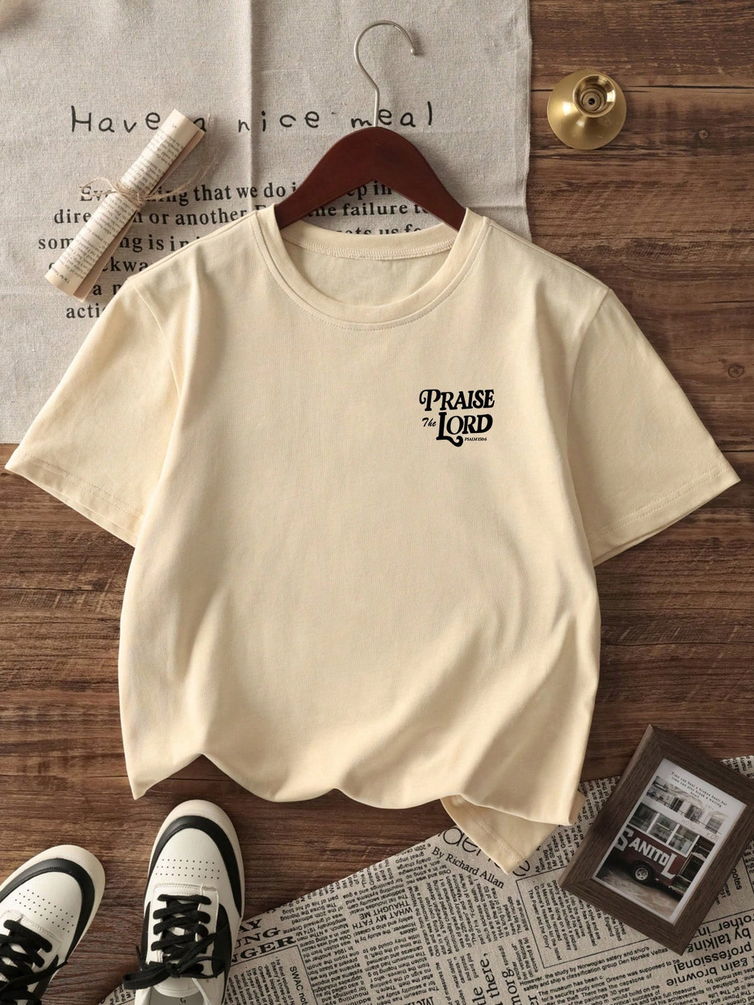 Tricou SHEIN, portocaliu