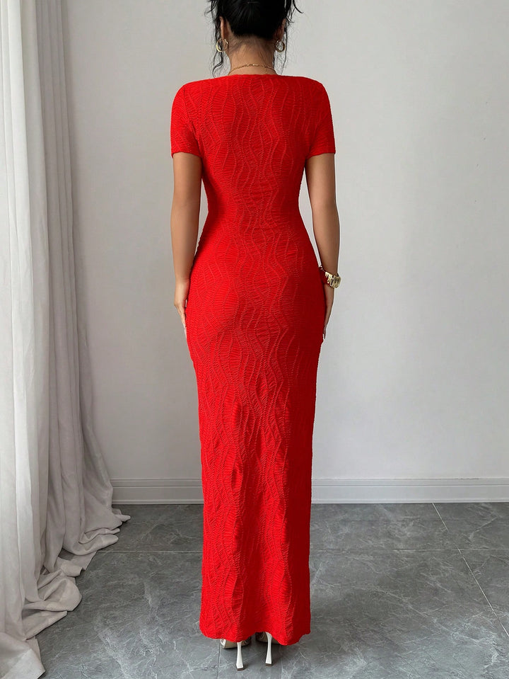 Rochie maxi SHEIN, roșu
