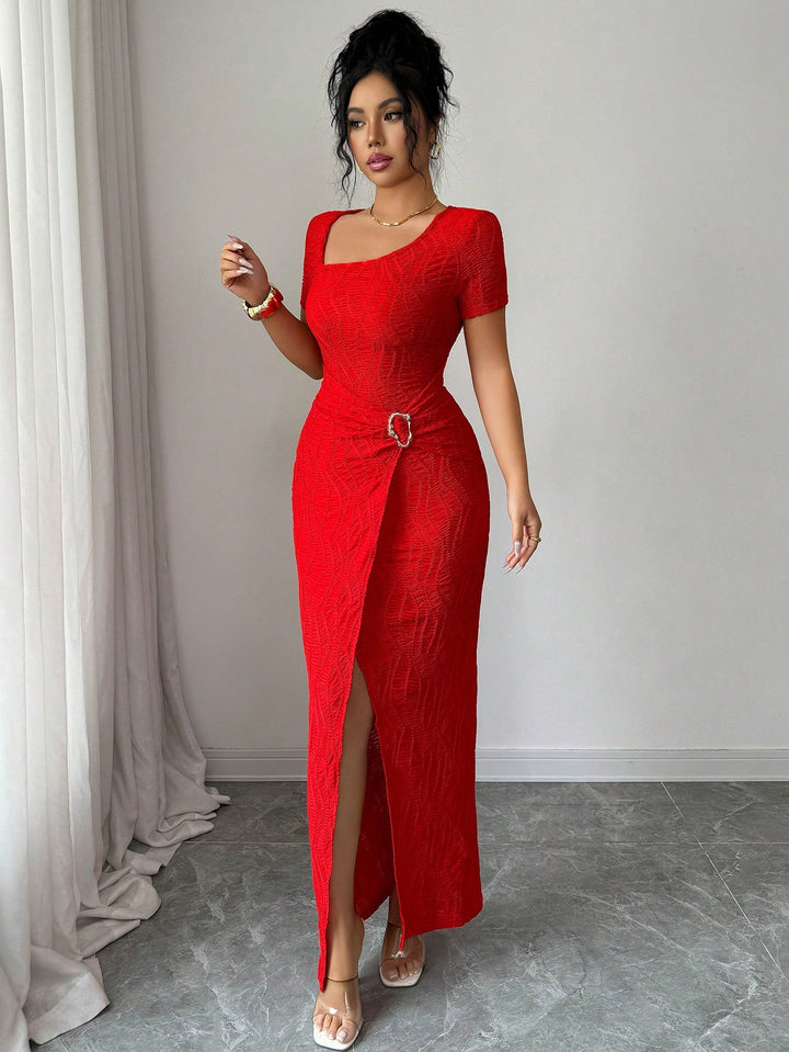 Rochie maxi SHEIN, roșu