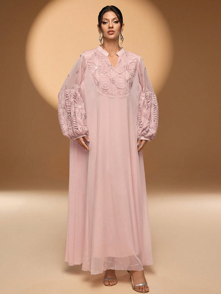 Rochie maxi SHEIN, roz