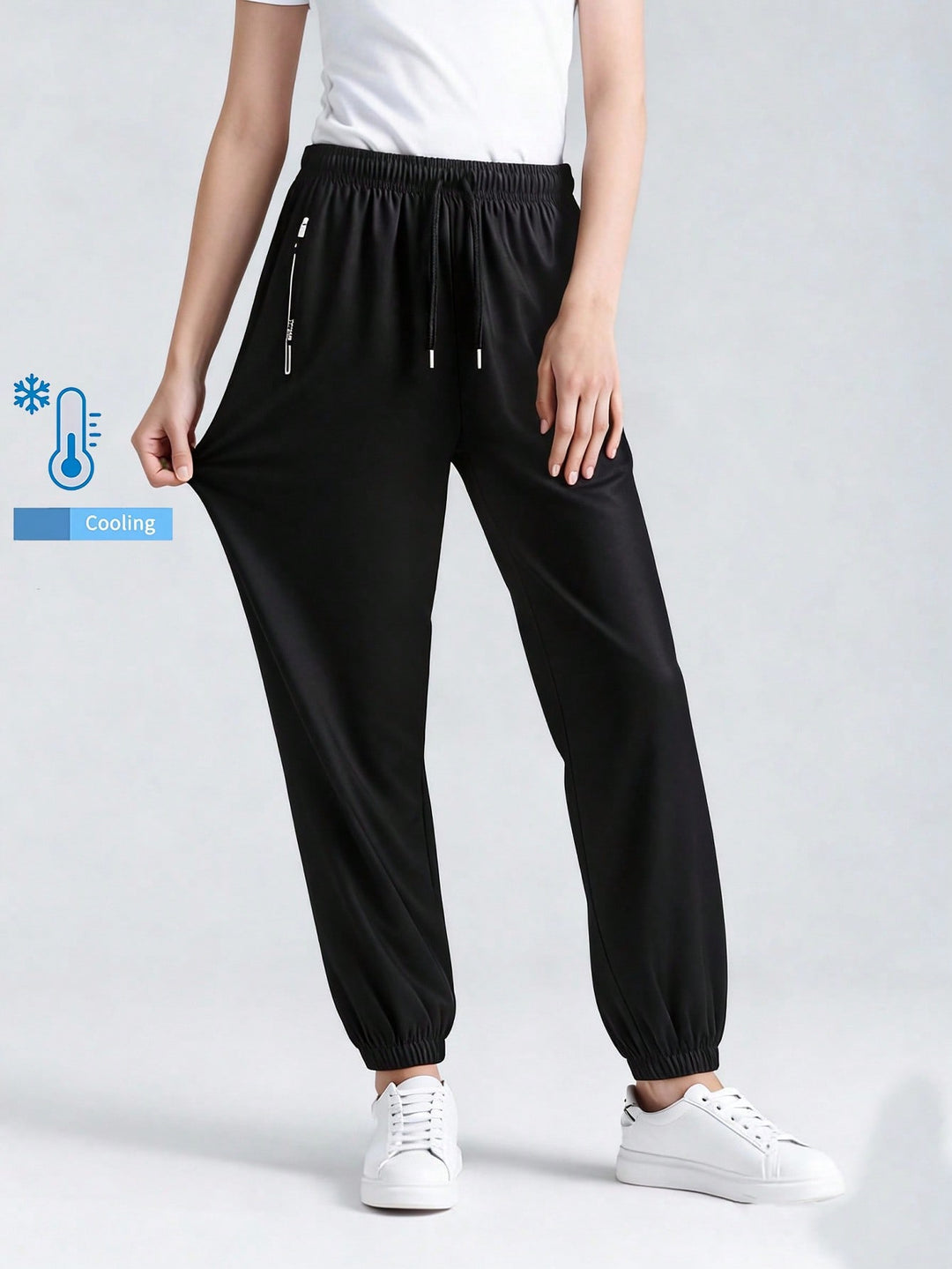 Pantaloni SHEIN, negru