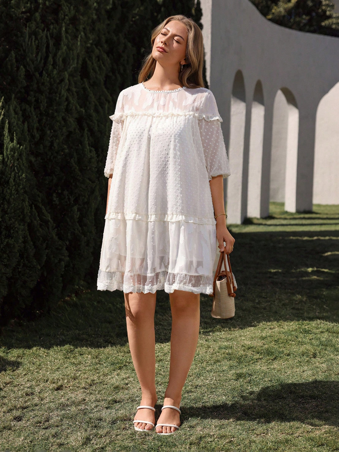 Rochie SHEIN, portocaliu