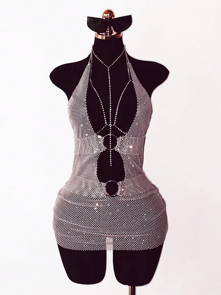 Rochie mini SHEIN, gri