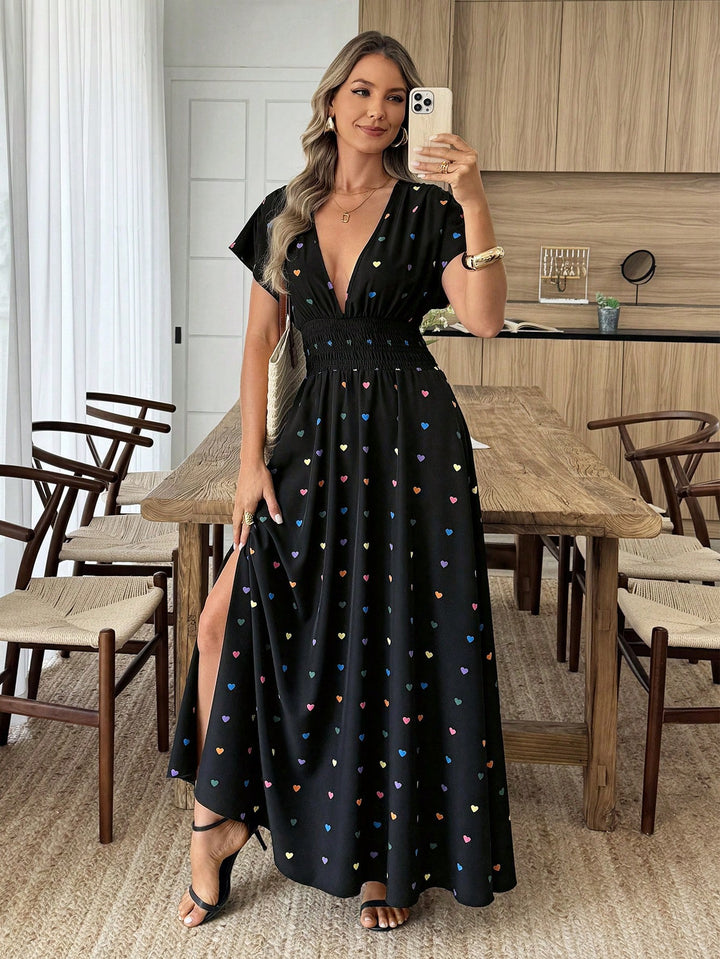 Rochie midi SHEIN, negru
