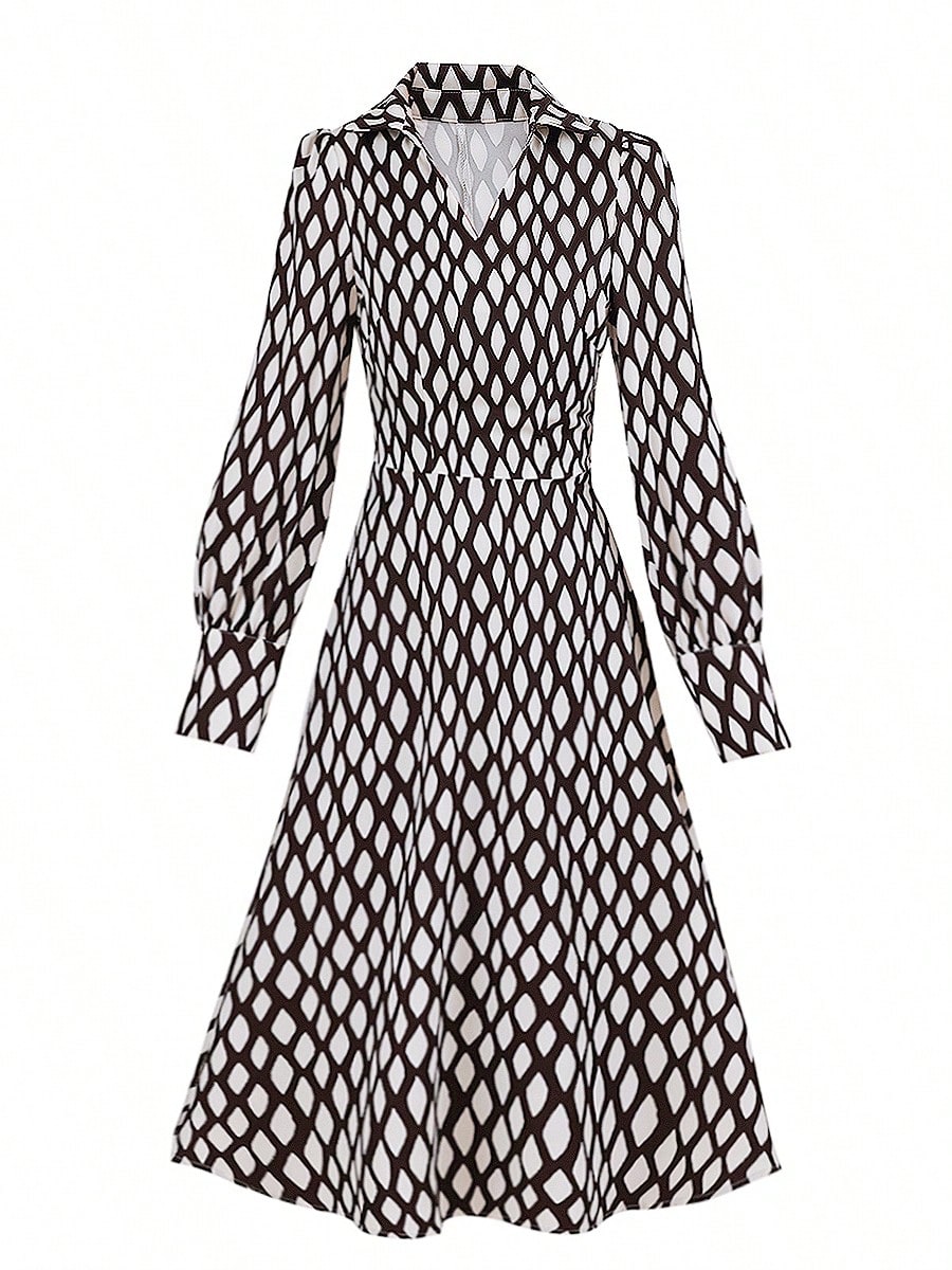 Rochie midi SHEIN, mix culori