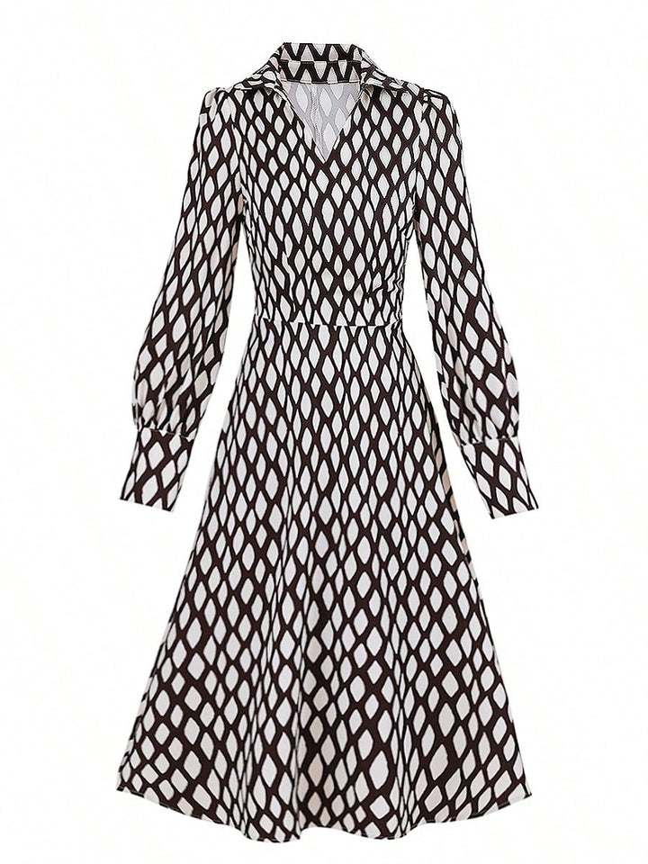 Rochie midi SHEIN, mix culori