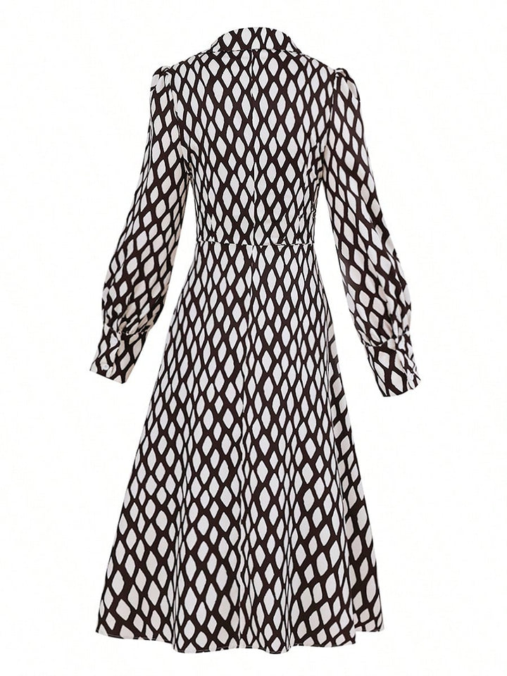 Rochie midi SHEIN, mix culori